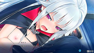 Cute Bishoujo Teen Gets Played With In Mirrored H Scene From Eroge Game