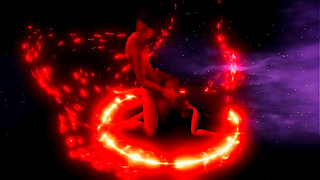 Curvy Holo Babe Rides Big Dick for Creamy Finish in Anime Bed Scene