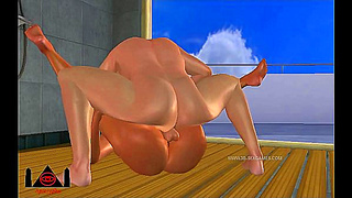 Julia Takes Two Cocks In Mind-Bending 3D Hentai Action