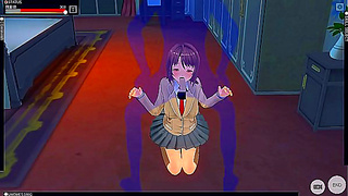 3D Anime Maid Seduces Gamer With Hot Blowjob And Tight Pussy Action