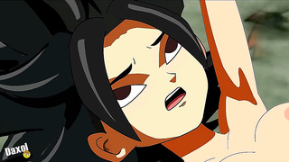 Dragon Ball Super Caulifla Fucks Daxol Hard In Hentai Action