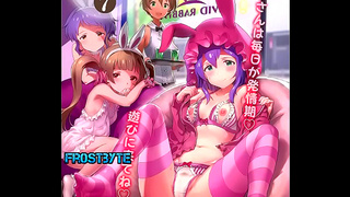 Young Bunny Cafe Lesbians Explore Toys And Pussy In Nudist Anime Fun