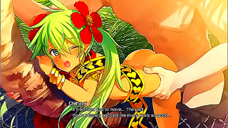 Cute Brown-Haired Anime Heroine Gets Nakadashi In Eroge H Scene