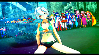 Sexy Fashion Anime Girls Dance Seductively for MMD Fans