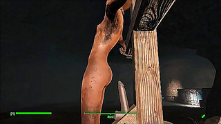 Hentai Anime Fallout 4 Babe Submits to BDSM Gode Pleasure