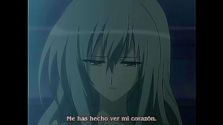 Yuri Anime Girls Share Intimate Moments in School Uniform Strawberry Panic