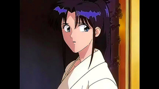 Samurai X Anime – Hot Latina Chick Fights Dark Forces While Getting Fucked