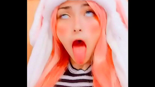 Horny Cousin Blows Potato To Cool It Down Before Hot Hentai Sex Session