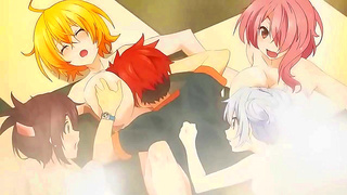 Super-Powered Schoolgirls Get Naughty In Censored Anime Hentai Adventure
