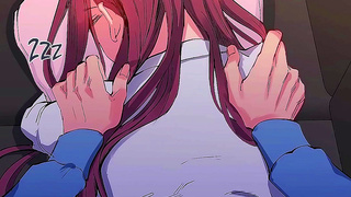 Step-Sisters Seduce Teacher in My Anime Sex Rehab Harem Episode