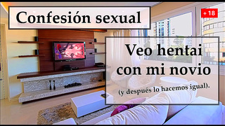 Spanish Hentai Confession – Girlfriend Enjoys Bondage & Cosplay With Boyfriend