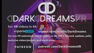 Widowmaker’s Big Butt Shakes in Front Row Doggy Style VR Threesome