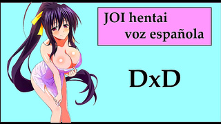 Akeno Himejima Teases Your Small Dick With Laughter & JOI in DxD Hentai Anime