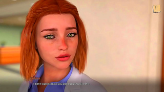 Redhead Teen Selina Rocks Big-Ass Action In Amateur 3D Hentai Fantasy