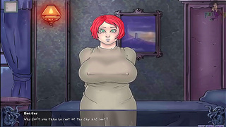 Redhead Doctor Eloise Trains Submissive Patient With Big Boob Action