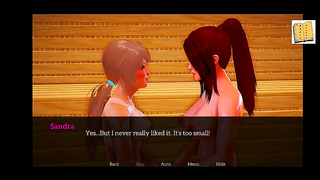 Redheaded Step-Sister’s Erotic Cartoon Adventure – Pussy Licking & Orgasm Gameplay
