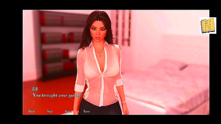Big-Ass Chick Gets Fucked Hard In 3D Anime Visual Novel Sex Game Walkthrough