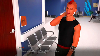 Rock Star Fantasy With Big-Ass Cartoon Babe In Erotic Visual Novel Adventure