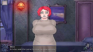 Redhead Doctor Role-Plays Hospital Fantasy With Giant Boobs & Anime Cutie