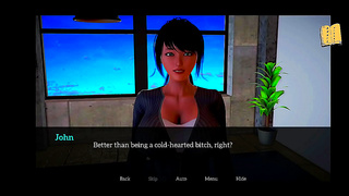Amateur 3D Hentai Couple Engages in Erotic Visual Novel Sex Game Walkthrough