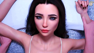 Big-Assed Cartoon Chick Rides Dick Hard In 3D Hentai Adventure
