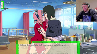 Naruto Anime Girls Engage in BDSM Threesome with Doggy Style Action