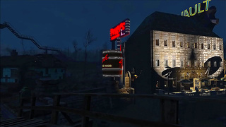 Sexy 3D Anime Jill Valentine Gets Wild in Fallout 4 Tavern Scene