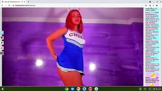 Horny Cosplay Cheerleader Gets Wet For You In Hot Hentai Action