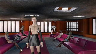 Sexy Fallout 4 Brunette Shows Off Cute Anime Fashion With Hardcore Fun