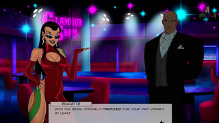 Raven Dances Seductively for Superman & Justice League Heroes in Steamy Hentai Scene