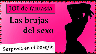 Caught in Medieval Woods – JOI Fantasywith Seductive Witch Instructions