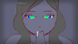 Hypnotized Femdom Swaps Roles for Mind-Bending Cock Worship Anime Blowjob