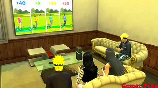 Boruto Fucks Visiting Milf Karin for Rough Anime Anal Sex Scene