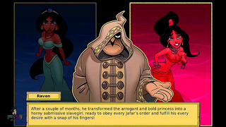 Princess Jasmine Fucks Roughly in Doggy Style for Busty Hentai Orgasm