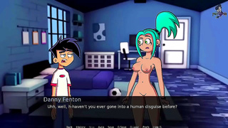 Goth Redhead Rocker Chick Gets Magic Ghost Action in Danny Phantom Anime