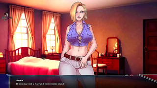 Sexy Blonde Milf Bulma & Chichi Take On Aliens in Dragon Ball XXXAdventure