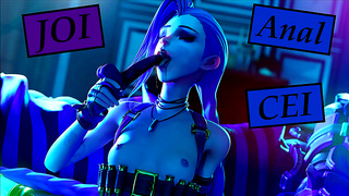 Jinx’s Naughty Audio JOI Session – Anal Fun & Forced CEI Seduction