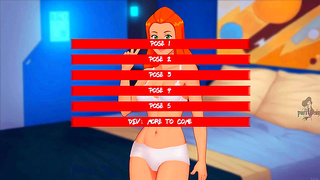 Blonde & Redhead Totally Spies Girls Train With Monster Girl In Anime Porn Game