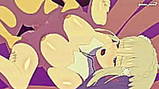 Sexy Anime Girls Roxy & Serena Suck Big Cocks While Tiny Tits Mona Gets Fucked Hardly