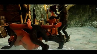Busty Anime Babe Seduces With Giant Tits And Gets Nailed Hard Till She Squirts!