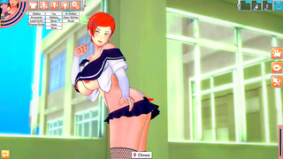 Cute Fairy-Tail Hentai Yukino Agria Wakes Him Up With Mouth And Pussy
