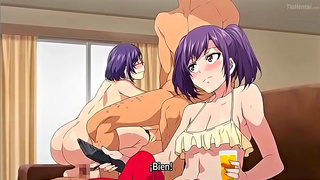 Horny Anime Teacher Craves Student's Dick for Hot Blowjob & Anal Session