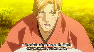 Winter Cicada 2 - Gay samurai make passionate yaoi love outdoors