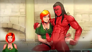 New Anime 3D Visual Novel Naughty Girl Gets Rough Anal Sex Scenes With Big Cocks