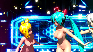 Miku’s Steamy Naked Performance in Project DIVA Fantasy Mod Unveiled