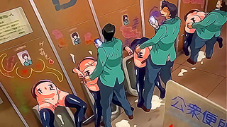 College Boys 18+ Share Tight Bunks & Secret Blowjob Sessions – Subbed