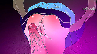 Stuck in the trash Hentai from genshin impact ! Cartoon porn
