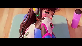 A selection of cool porn 3D animations