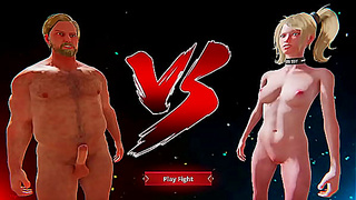 Ethan vs Bree (Naked Fighter 3D)