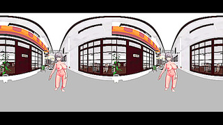 vr180 nel nude mmd 3d
